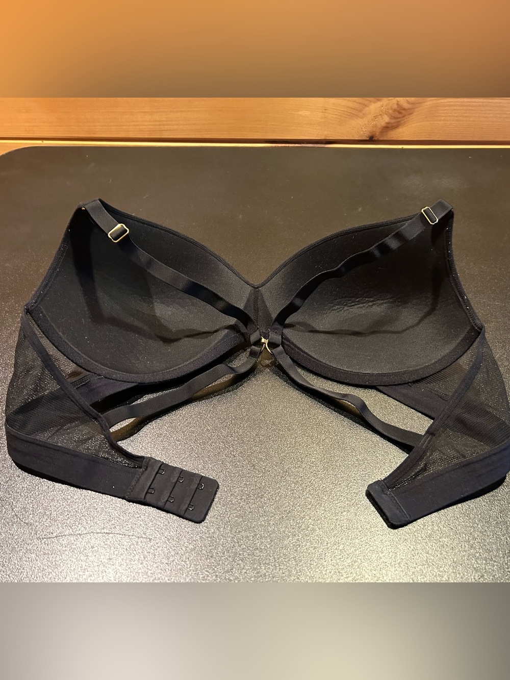 Black Wireless Lively Bra 38D